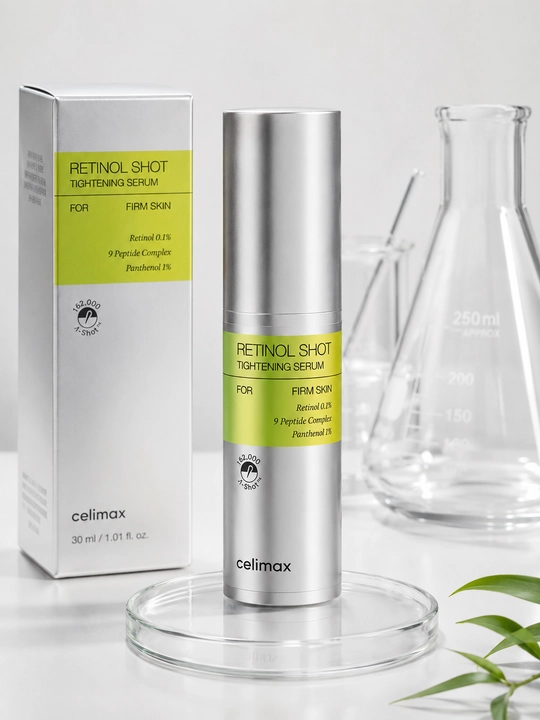 Укрепляющая сыворотка с ретинолом Celimax The Vita-A Retinol Shot Tightening Serum - 