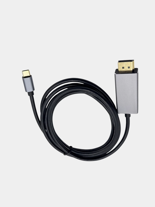 Type-C turidan HDMI 1080p 4K gacha bo'lgan 60Hz 2 metrli adapter kabeli