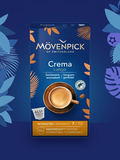 Kapsulalaridagi qahva, Movenpick, Nespresso bilan mos keladigan 10 ta kapsula, Germaniya - 