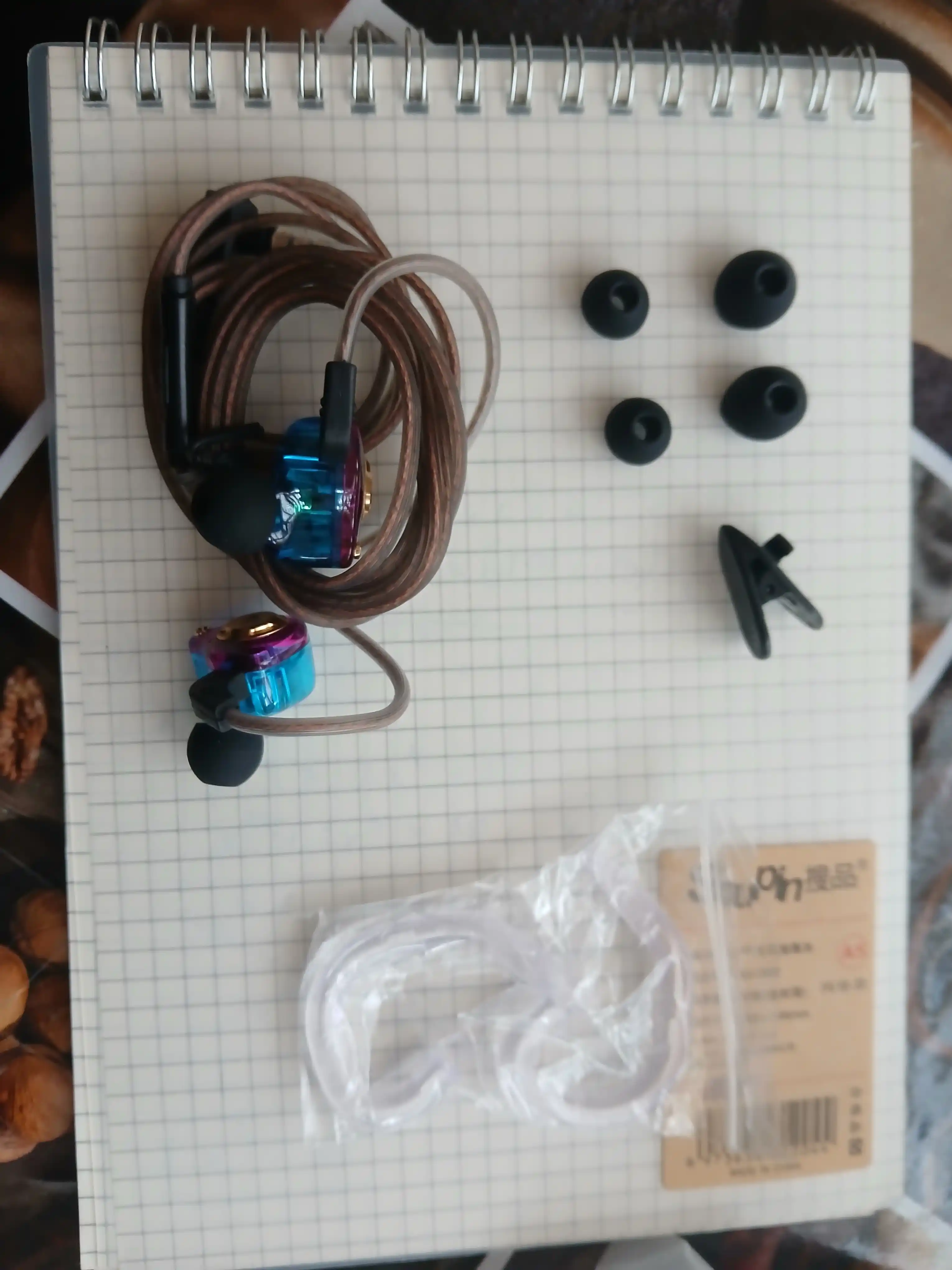 QKZ AK6 SRS проводные внутриканальные наушники с микрофоном, Hi-Fi звук, глубокий бас