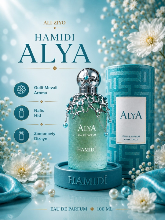 Ayollar Atiri Hamidi Maysara 100 ml, Parfyumlangan Suv