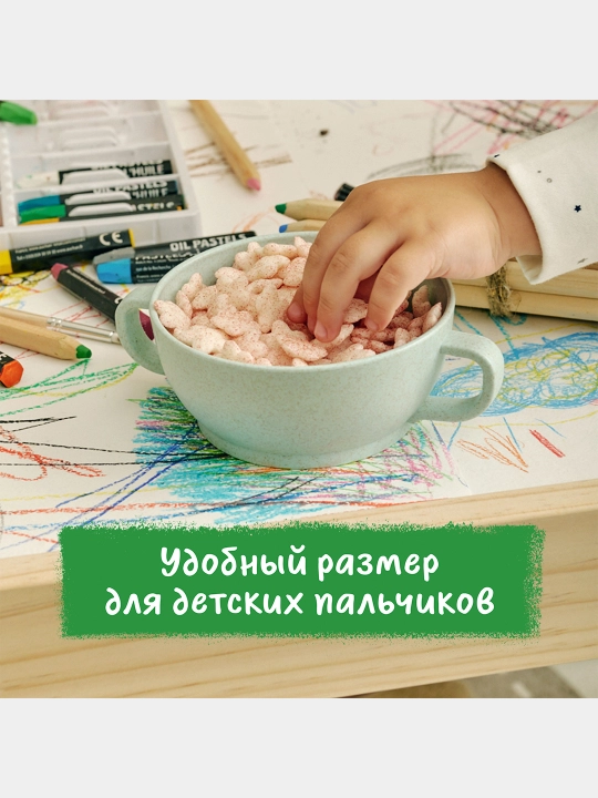 12 oylikdan boshlab Gerber® "banan va malinali" guruch-bug‘doy yulduzchalari, 35 g