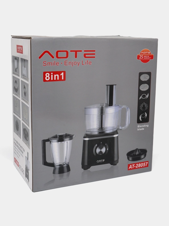 Blender AOTE 2 tasi 1 da  aralashtirgich va maydalagich, 2 ta idishli, oshxona uchun qulay