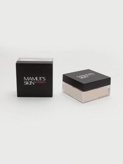 MAMUT'S RAW GLOW blur-effektli, fiksatsiya qiluvchi sochma upa, 20 gr