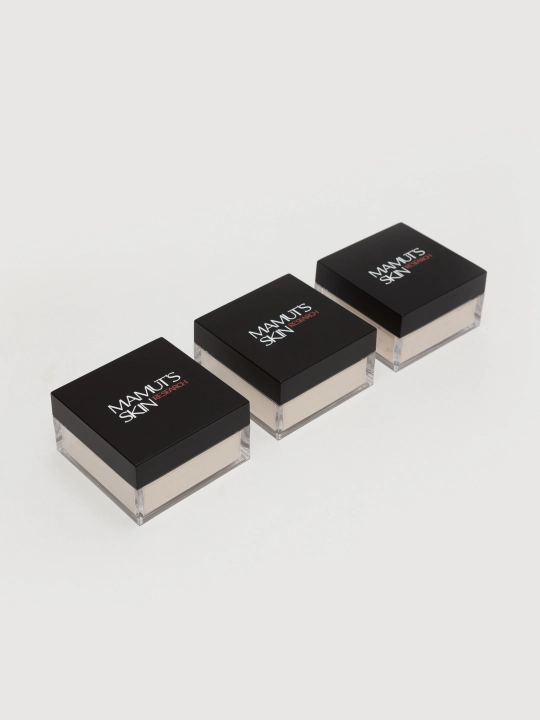 MAMUT'S RAW GLOW blur-effektli, fiksatsiya qiluvchi sochma upa, 20 gr
