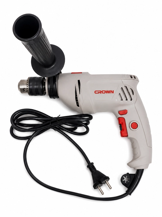 Elektr drel CROWN 600 VT, CT10065, kuchli, ishonchli va samarali