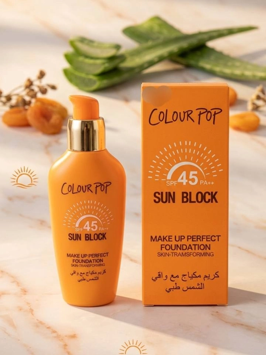Quyoshdan himoya qiluvchi yuz kremi Sun Block SPF45, PA++ - 