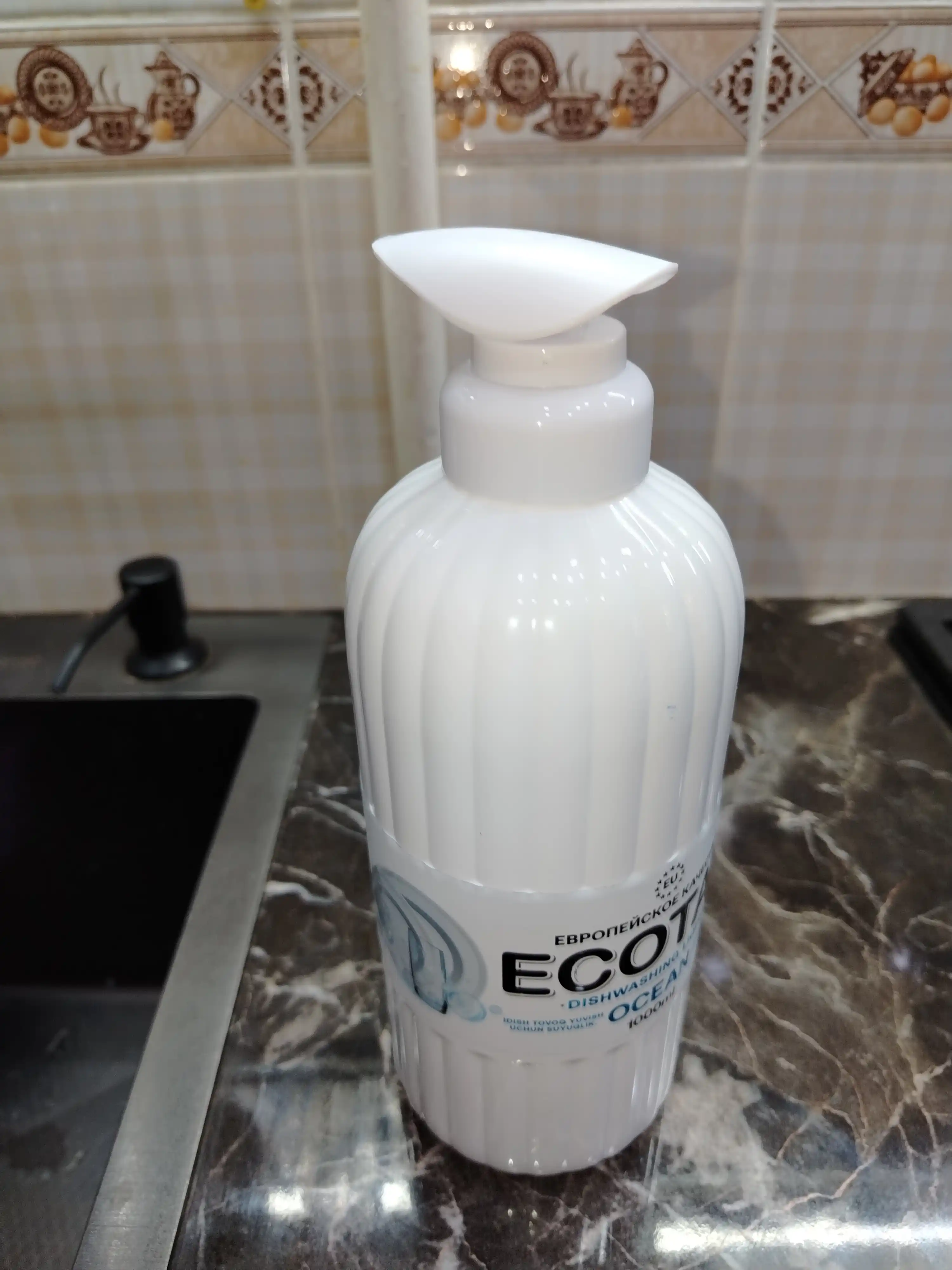 Гель для мытья посуды ECOTAB Ocean, 1000 мл