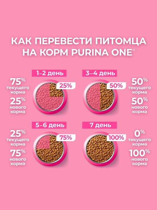 Purina One Uy, mushukchalar uchun quruq ozuqasi, tovuqli, 200 gr