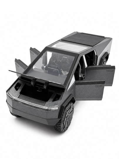Металлический игрушечный автомобиль Tesla Cybertruck