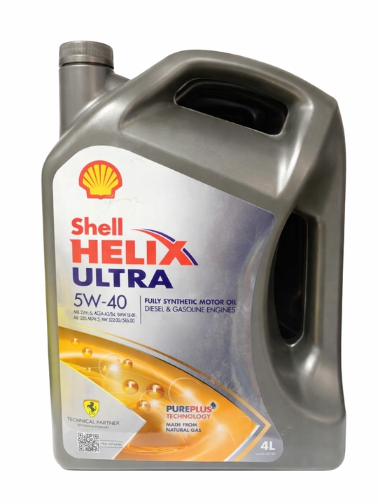 Motor moyi Shell Helix Ultra, 4 L, Germaniya