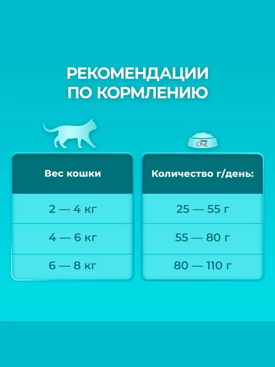 Purina One Uy,  кatta mushuklar uchun kurka go‘shti qo‘shilgan quruq ozuqa, 200 g