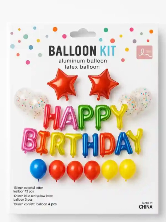 Gender Reveal Balloon 36 konfeti bilan o'g'il yoki qiz - 