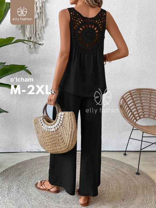 Ayollar yozgi kostyumi, kundalik erkin to‘plam - EllyFashion