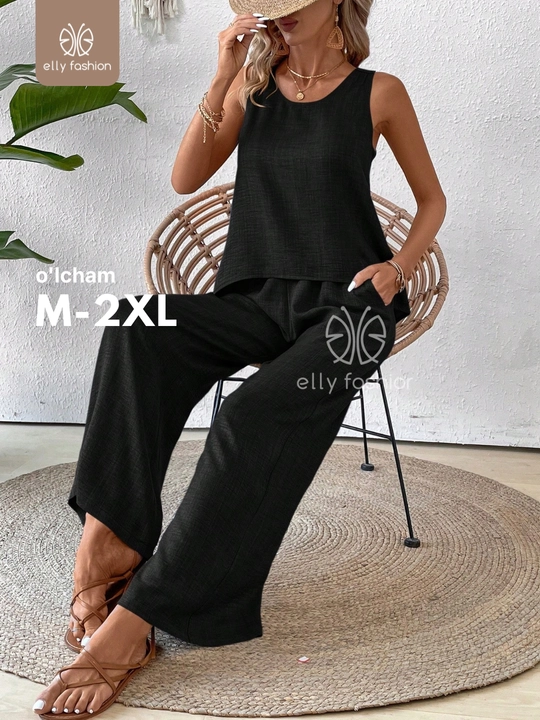 Ayollar yozgi kostyumi, kundalik erkin to‘plam - EllyFashion