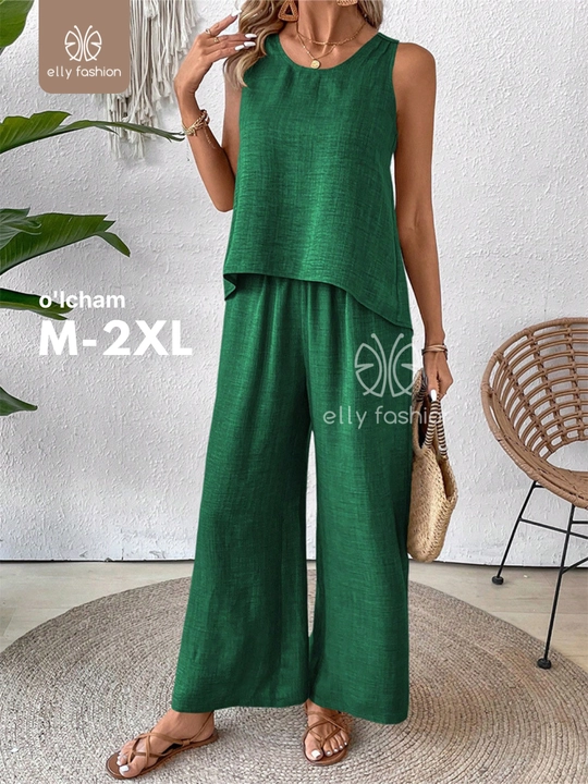 Ayollar yozgi kostyumi, kundalik erkin to‘plam - EllyFashion