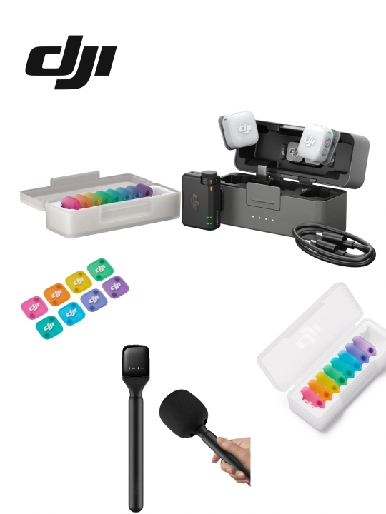 DJI Mic Mini 2 компактный беспроводной микрофон для камеры и телефона