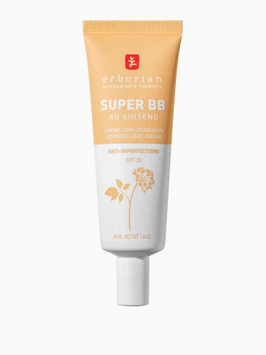 BB крем, Erborian Super BB Au Ginseng, тональный крем-уход, 25 SPF, 15 мл - 