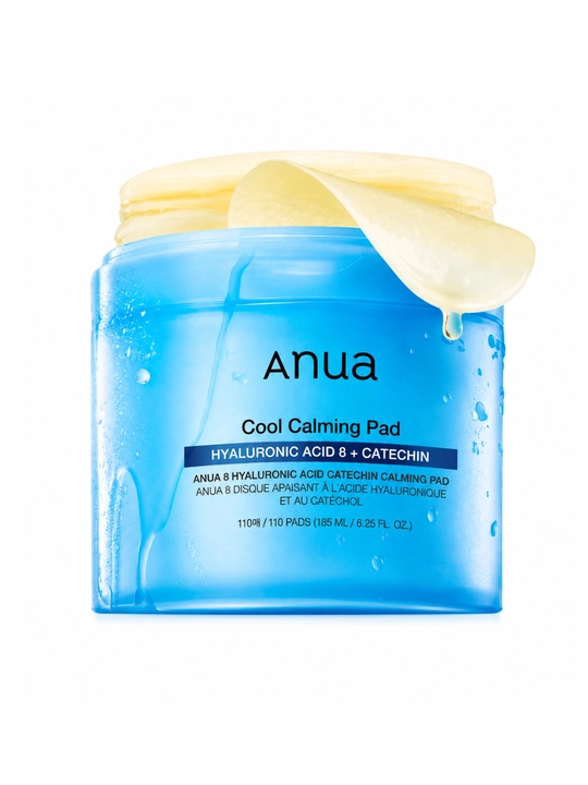 Корейские пэды для лица Anua: Niacinamide TXA, PDRN Hyaluronic и Azelaic Acid, 60-90 шт