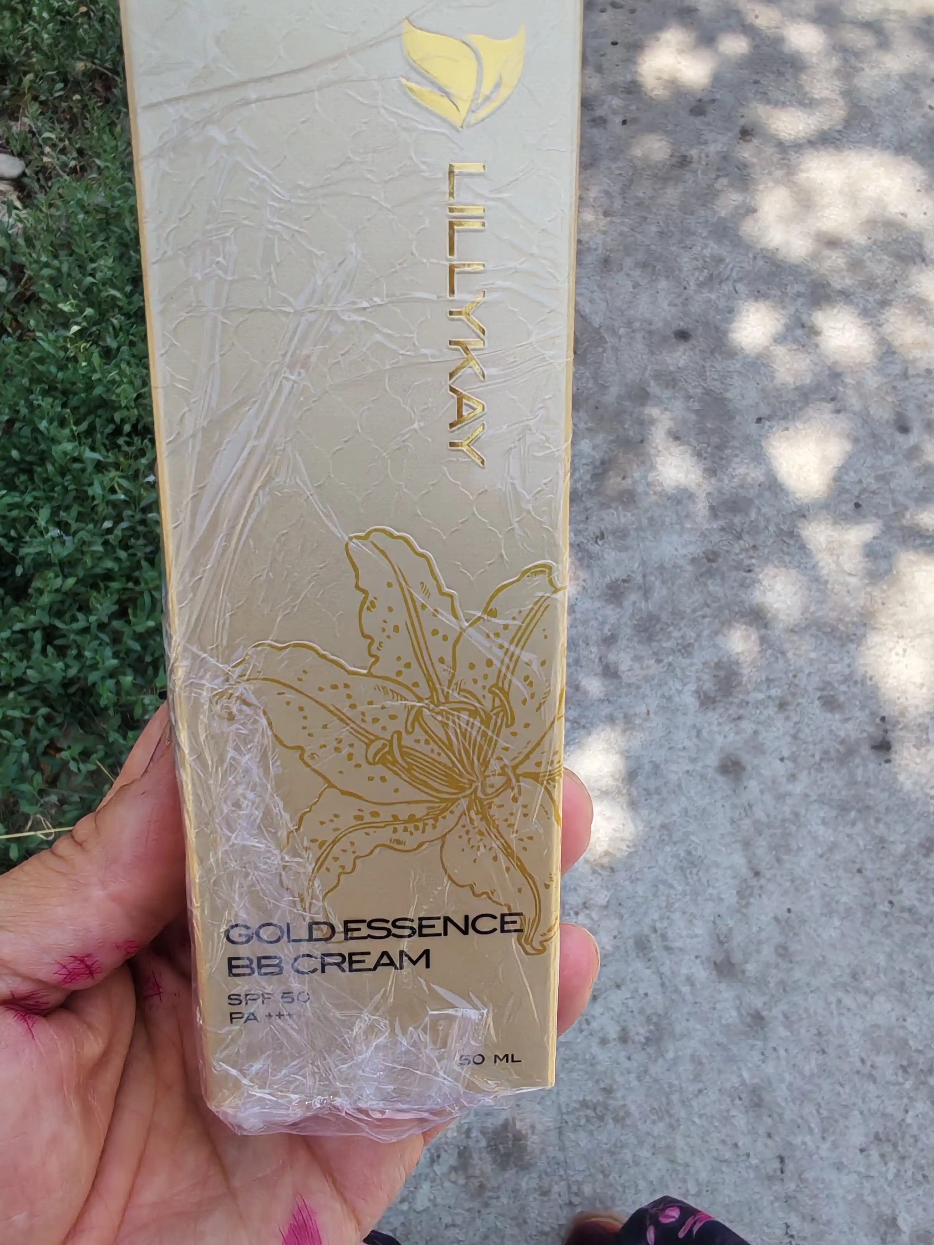 BB-крем для лица, Lillykay Gold Essence, BB-крем с экстрактом золота, 50 мл, Корея