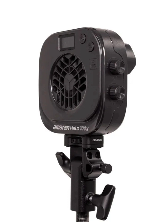 Amaran Halo 100x- vlog, YouTube va TikTok uchun 100 Vt quvvatli professional LED yoritgich
