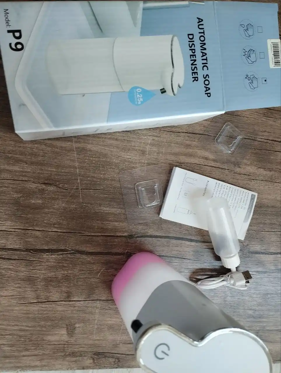 Suyuq sovun va ko'pik uchun avtomatik sensorli dispenser, avtomatik dozator
