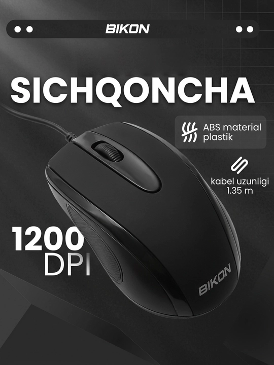 Simli klaviatura va sichqoncha BIKON