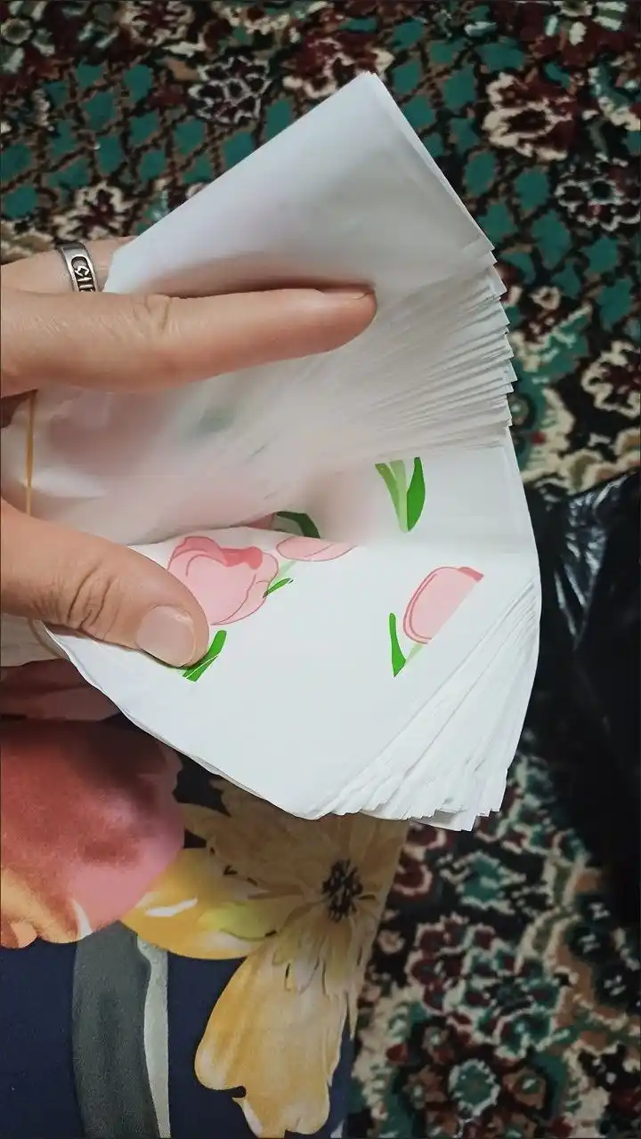 Sovg'a paketi, shaffof kreativ premium sifat kraft, palitilen har xil turdagi, 10 dona