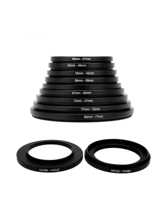 Набор Step Up / Step Down Adapter Ring для объективов 37-82 мм