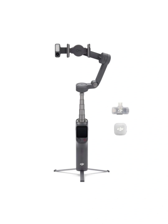 DJI OsMo 8P Creator Combo — mikrofon va Premium Case bilan stabilizator