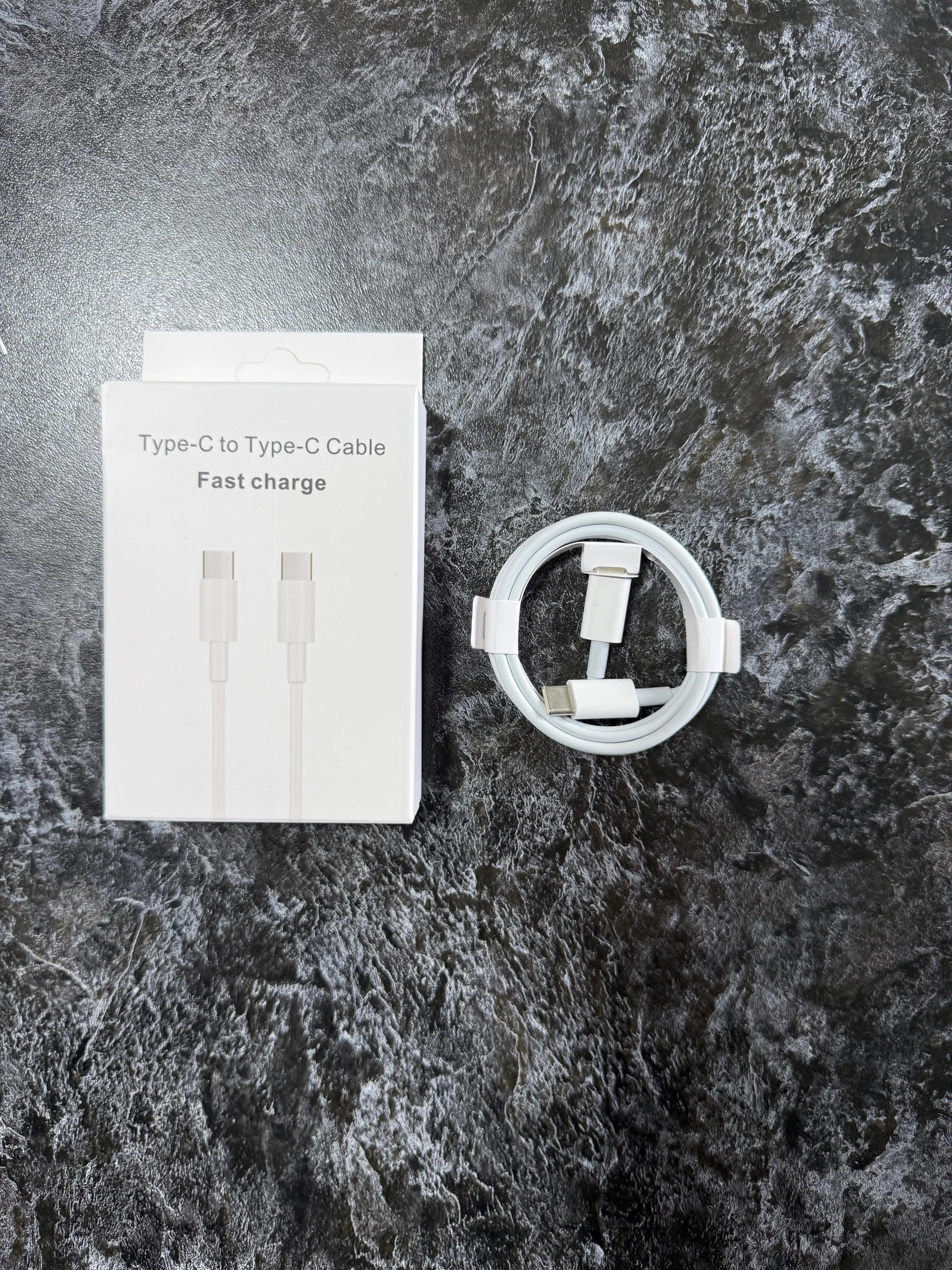 IPhone va Samsung uchun tezkor quvvatlash (Fast Charge) imkoniyatiga ega Type-C quvvatlash kabeli