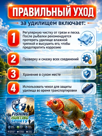 Профессиональное фидерное удилище для рыбалки