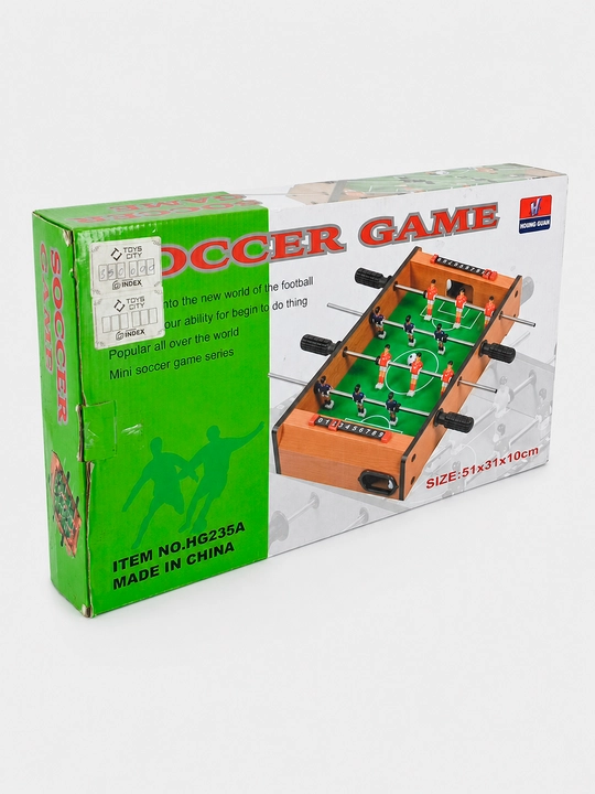Stol usti futbol Soccer Game HG235A, yog'och uslub, 51 sm