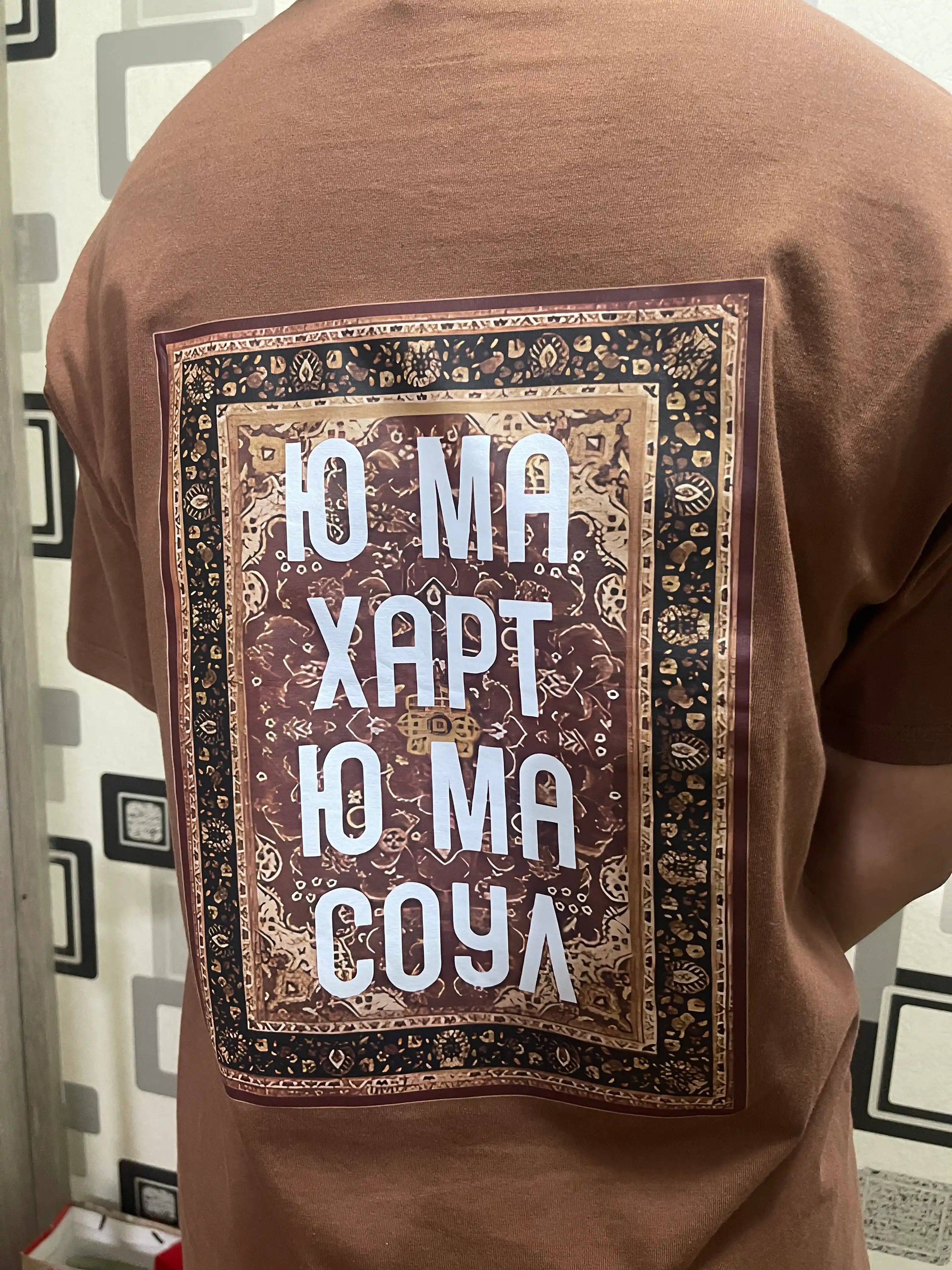 Oversize futbolka, printli futbolka, 100% paxta, koreys uslubi, Y2K uslubi