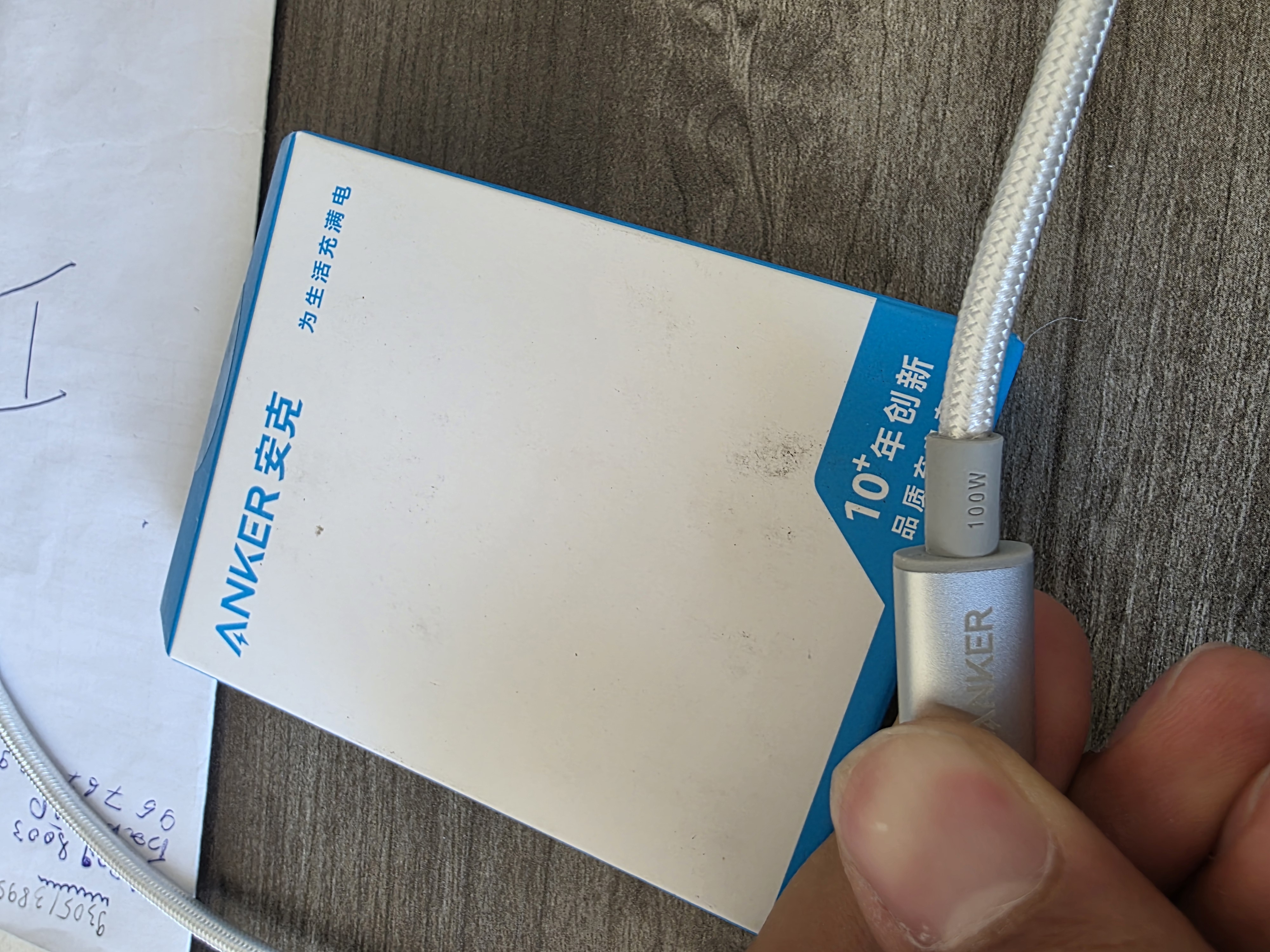 Anker USB-C Кабель 100W / 140W Быстрая зарядка Type-C и Lightning для iPhone MacBook