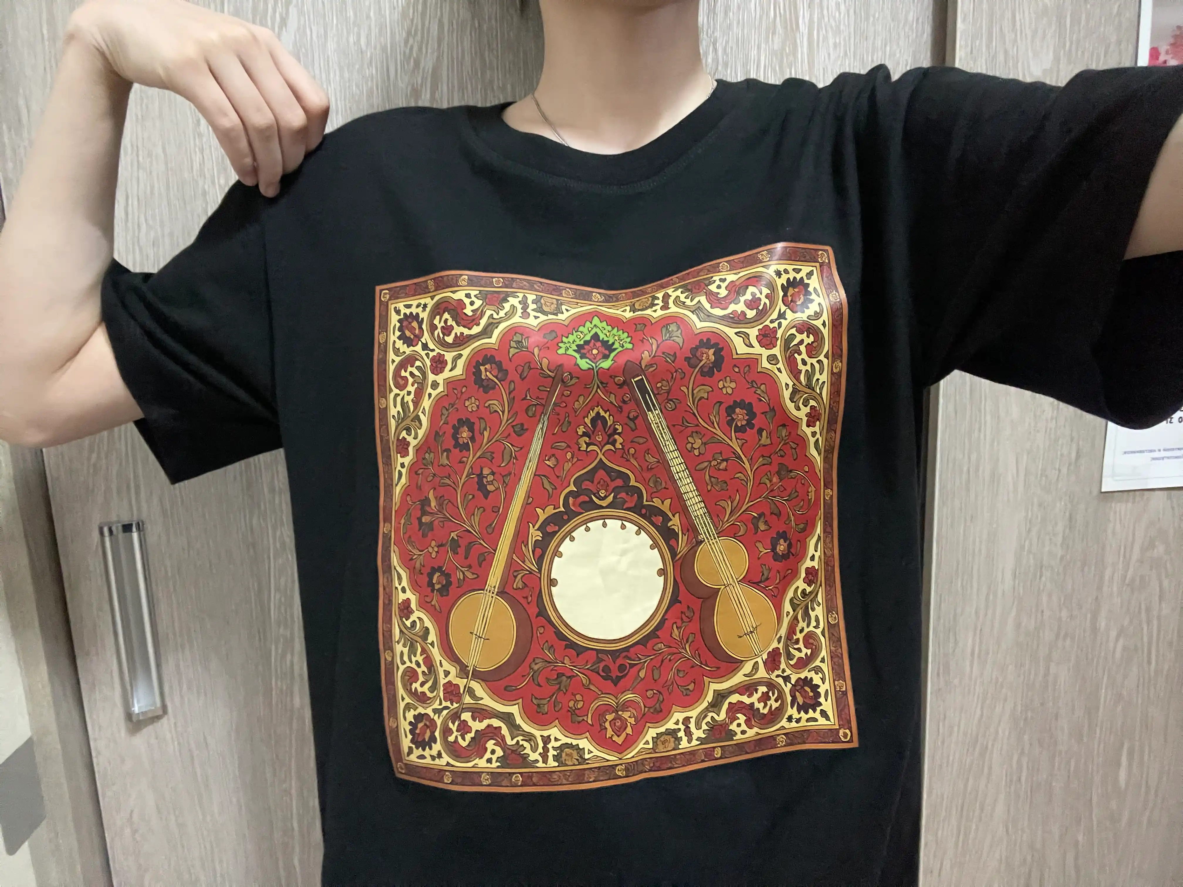 Oversize futbolka, printli futbolka, 100% paxta, koreys uslubi, Y2K uslubi