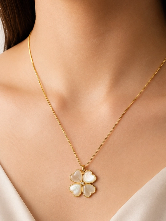 Женская цепочка, цепочка Van Cleef, не меняет цвет и не темнеет
