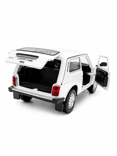 Модель Нива 4x4, ВАЗ Нива модель, металлическая машинка Нива, коллекционный автомобиль
