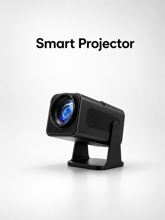 Комплект Smart проектор с 2 джойстиками и пультом для кино и игр - 