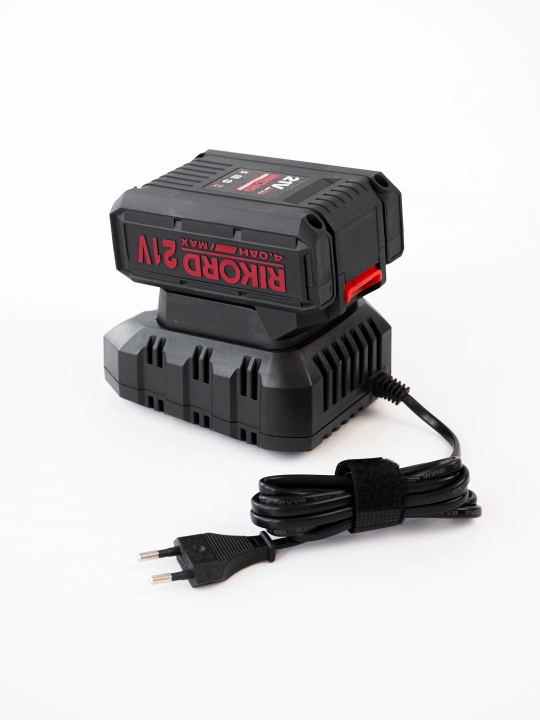 RIKORD Professional 21V akkumulyatorli gayka buragichi, 600 N.m