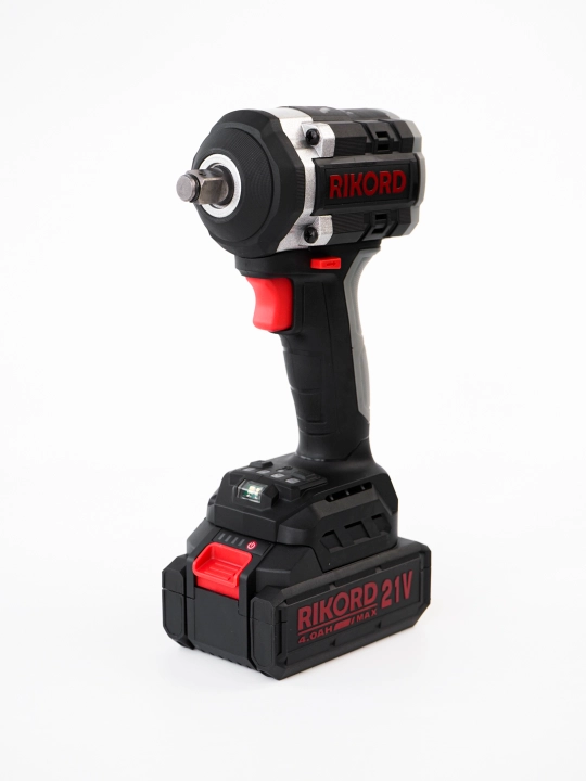 RIKORD Professional 21V akkumulyatorli gayka buragichi, 600 N.m
