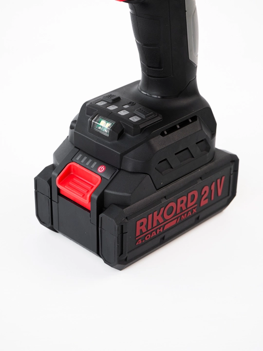 RIKORD Professional 21V akkumulyatorli gayka buragichi, 600 N.m