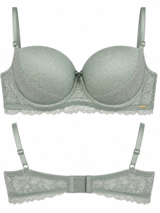 Изысканный кружевной бюстгальтер Push-Up - 