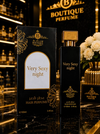 Very Sexy Night парфюм для волос 100 мл, черно-золотой люкс аромат