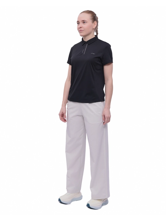 Li-Ning APLW144 ayollar sport polosi AT DRY Anti-Odor Fitness UV himoyasi