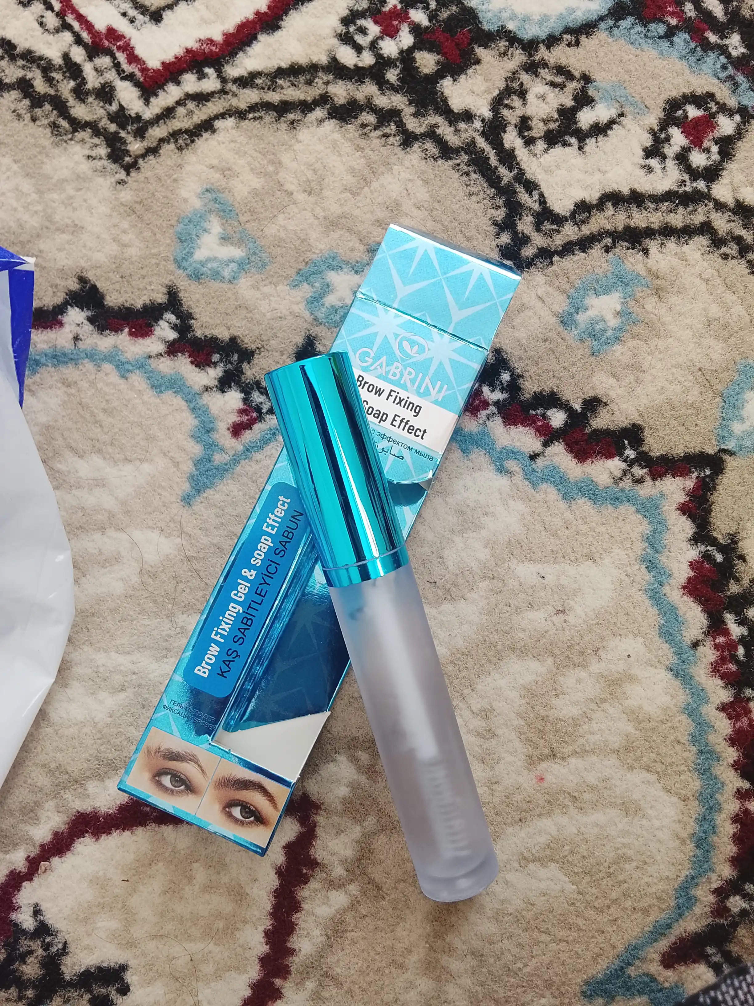 Gabrini qosh fiksatori geli Brow Fixing Soap effect, qoshlarni yotqizish uchun, shaffof, 8 ml