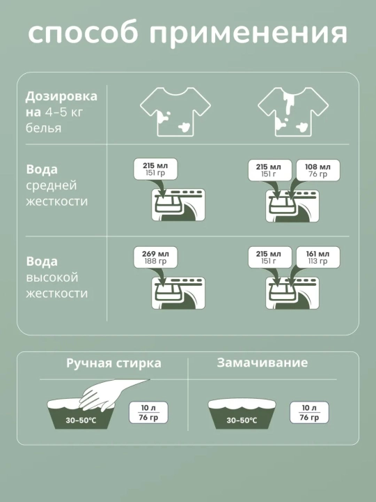 Стиральный порошок для детского белья «ЗБК» Color Автомат 2400 г