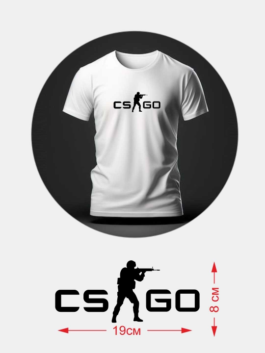 Термонаклейка CS:GO – отличный выбор для геймеров и поклонников Counter-Strike