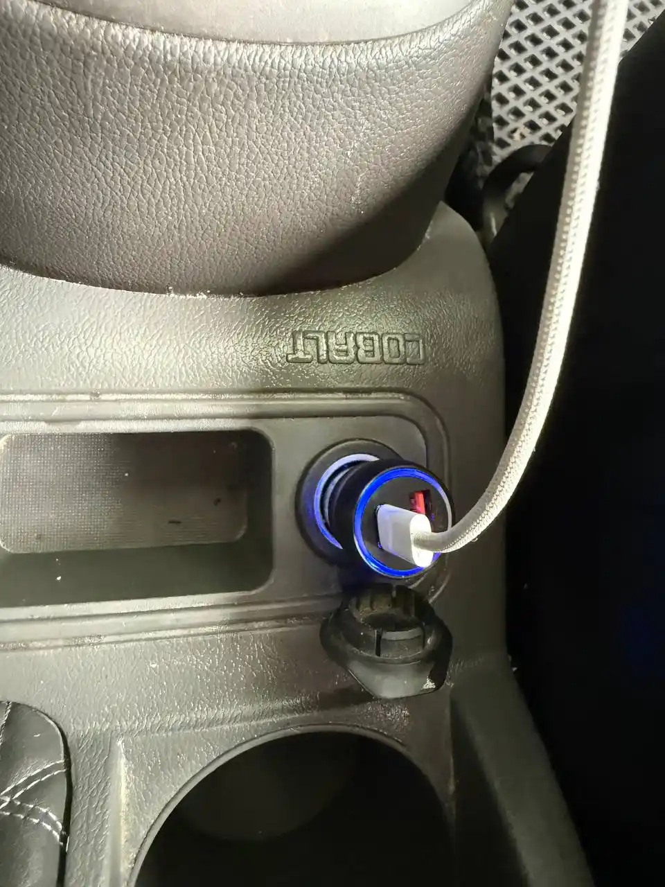 Автомобильное зарядное устройство, с быстрой зарядкой, 55 W