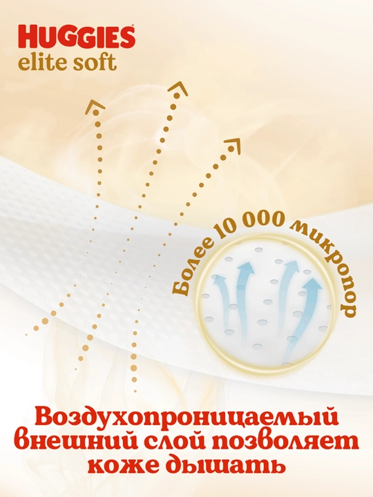 Подгузники трусики Huggies Elite Soft 9-14 кг, 4 размер, 38 шт